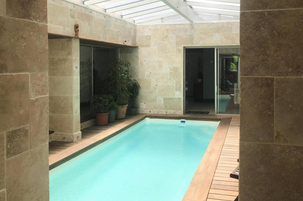 Holiday Home With Indoor Pool, Le Porge Exteriér fotografie